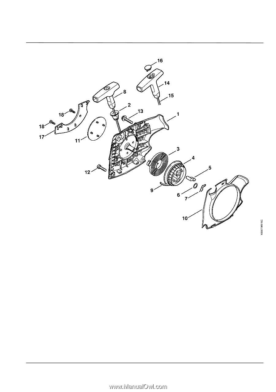 stihl 084 parts diagram