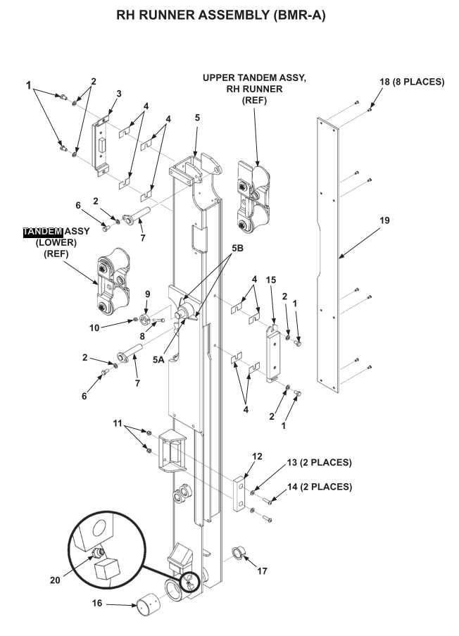 waltco liftgate parts diagram