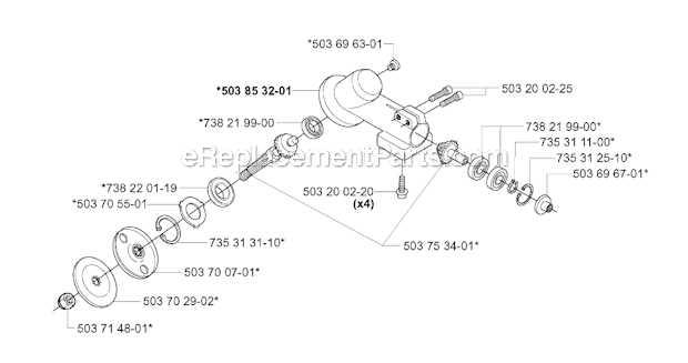 husqvarna 225l parts diagram