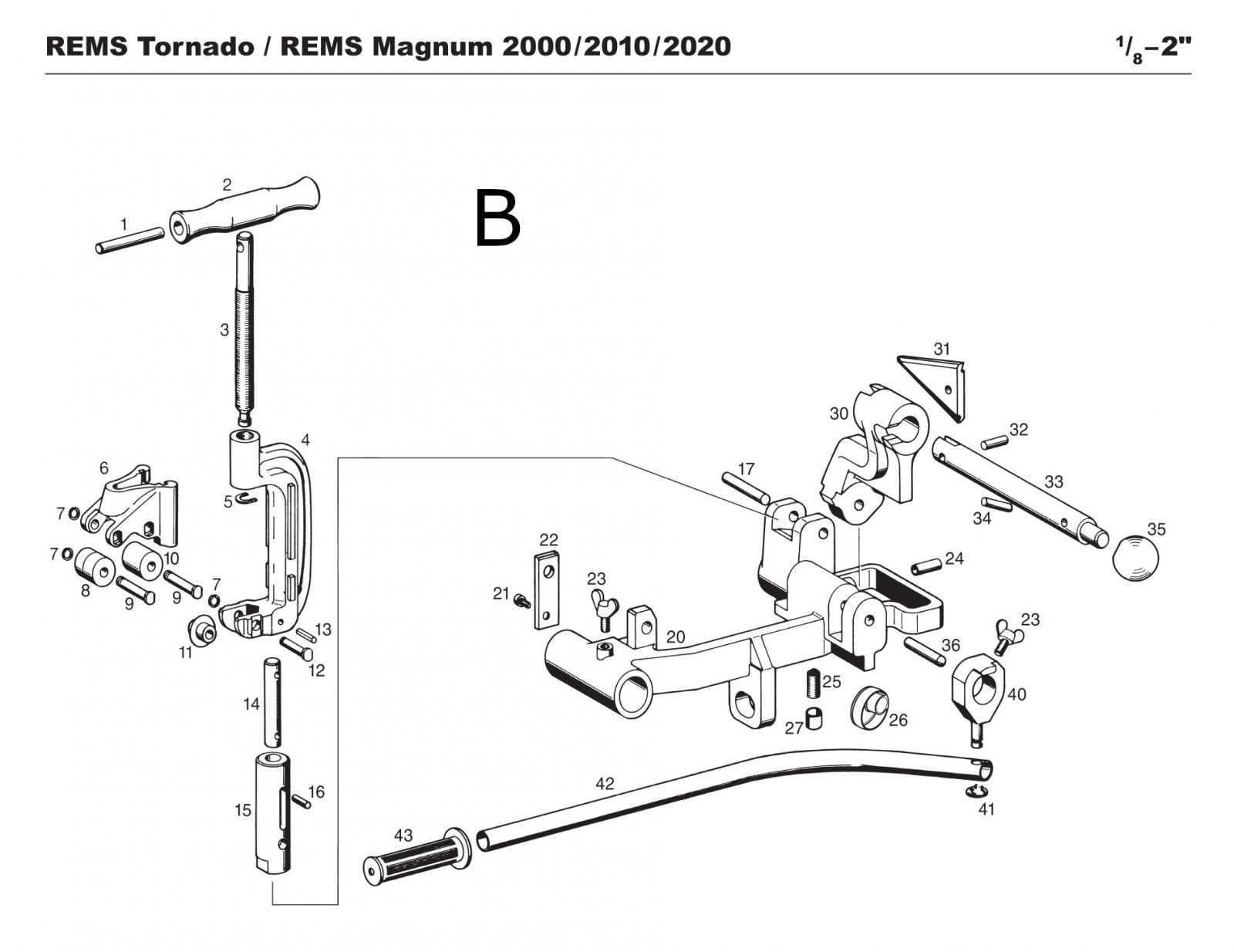 strikemaster magnum 3 plus parts diagram