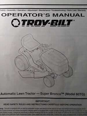 troy bilt lawn mower parts diagram