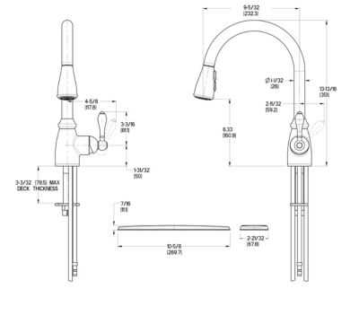 pfister kitchen faucet parts diagram