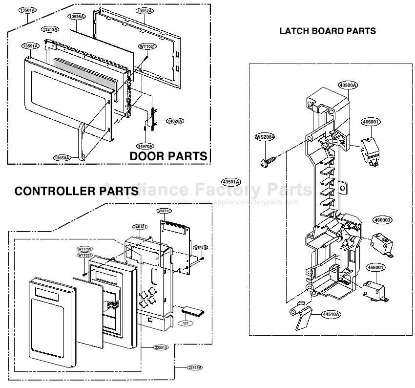 maytag microwave parts diagrams