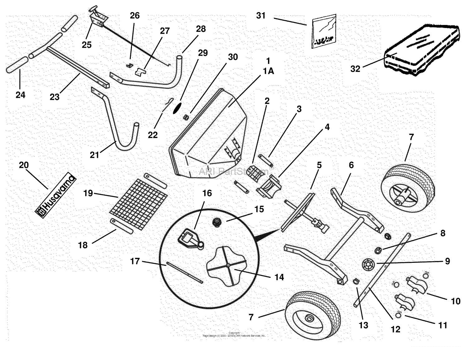 scotts edgeguard spreader parts diagram