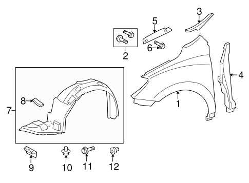 toyota matrix parts diagram