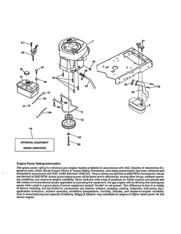 yta18542 parts diagram