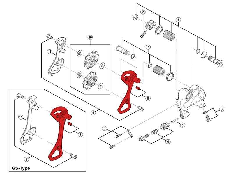 shimano ultegra parts diagram