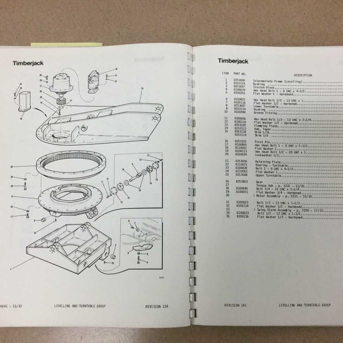 timberjack skidder parts diagram