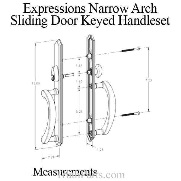 parts of door knob diagram