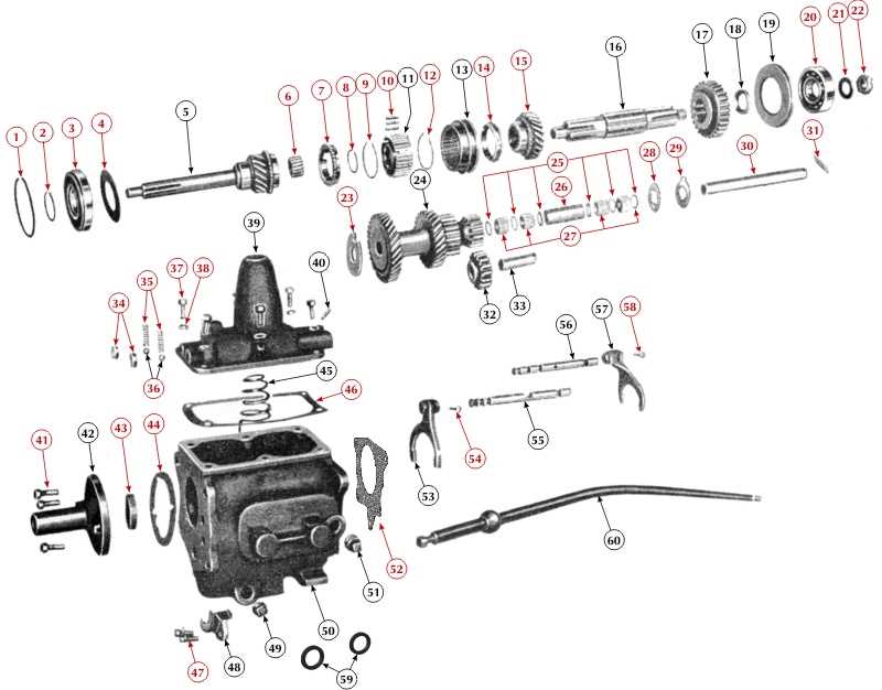 sm465 parts diagram