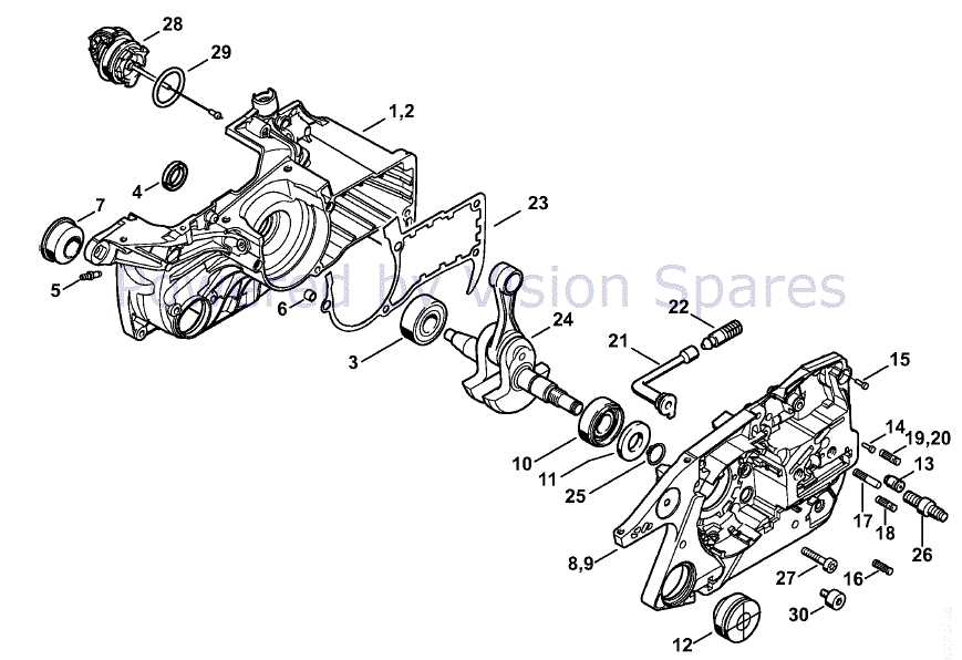 stihl ms 441 parts diagram