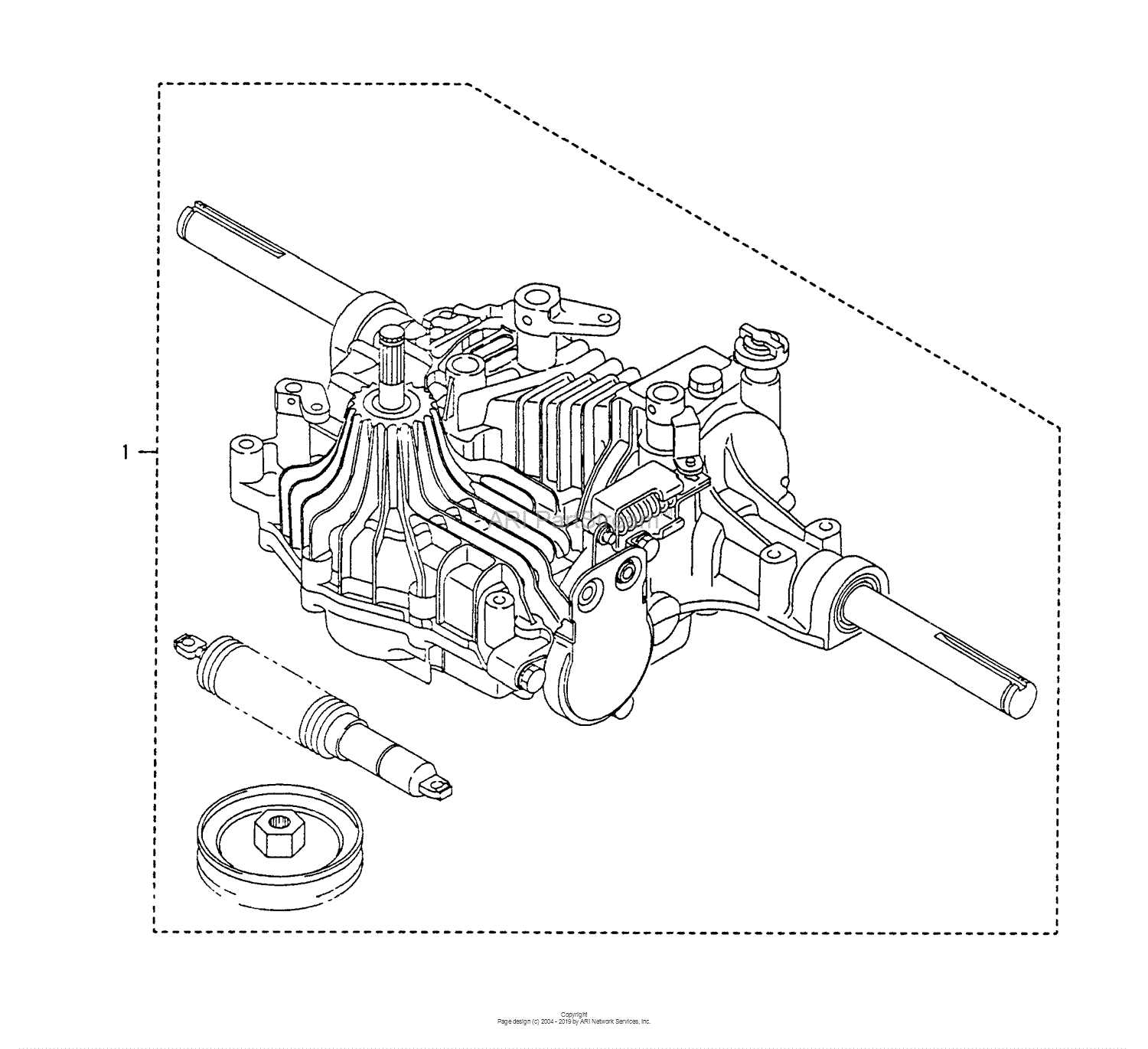 tuff torq k61 parts diagram