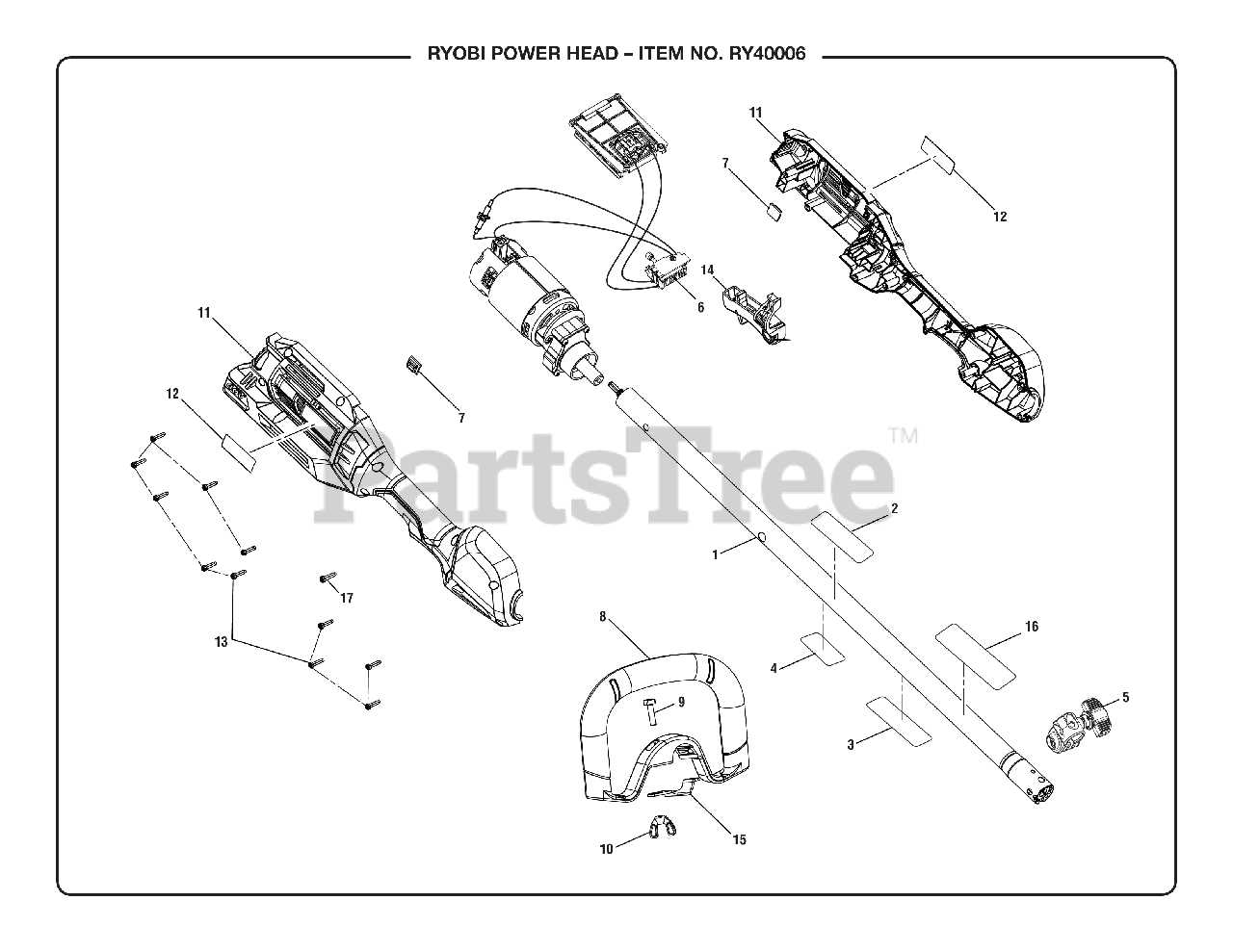 ryobi 40v string trimmer parts diagram