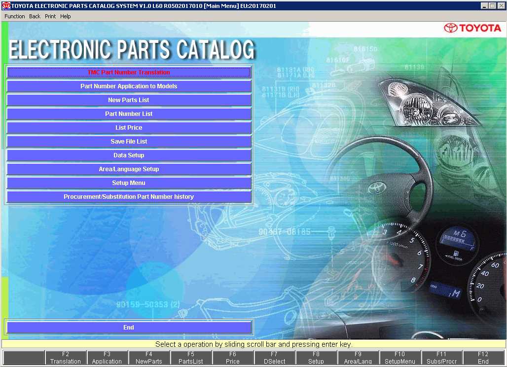 toyota online parts diagram