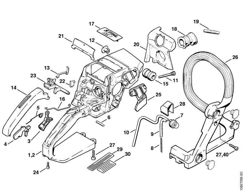 stihl ms 025 parts diagram