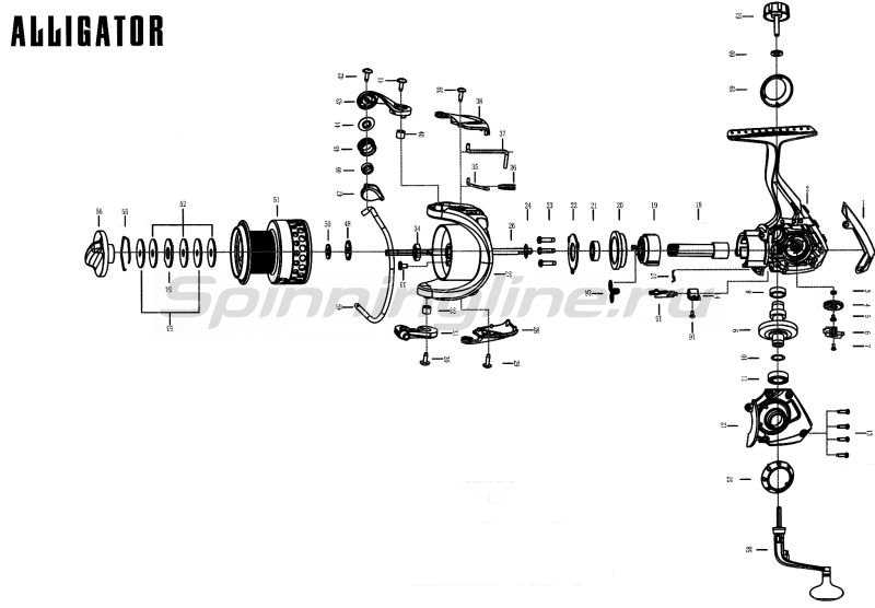 zebco 404 parts diagram