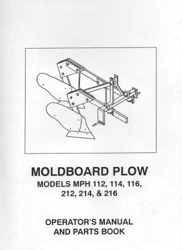 plow parts diagram