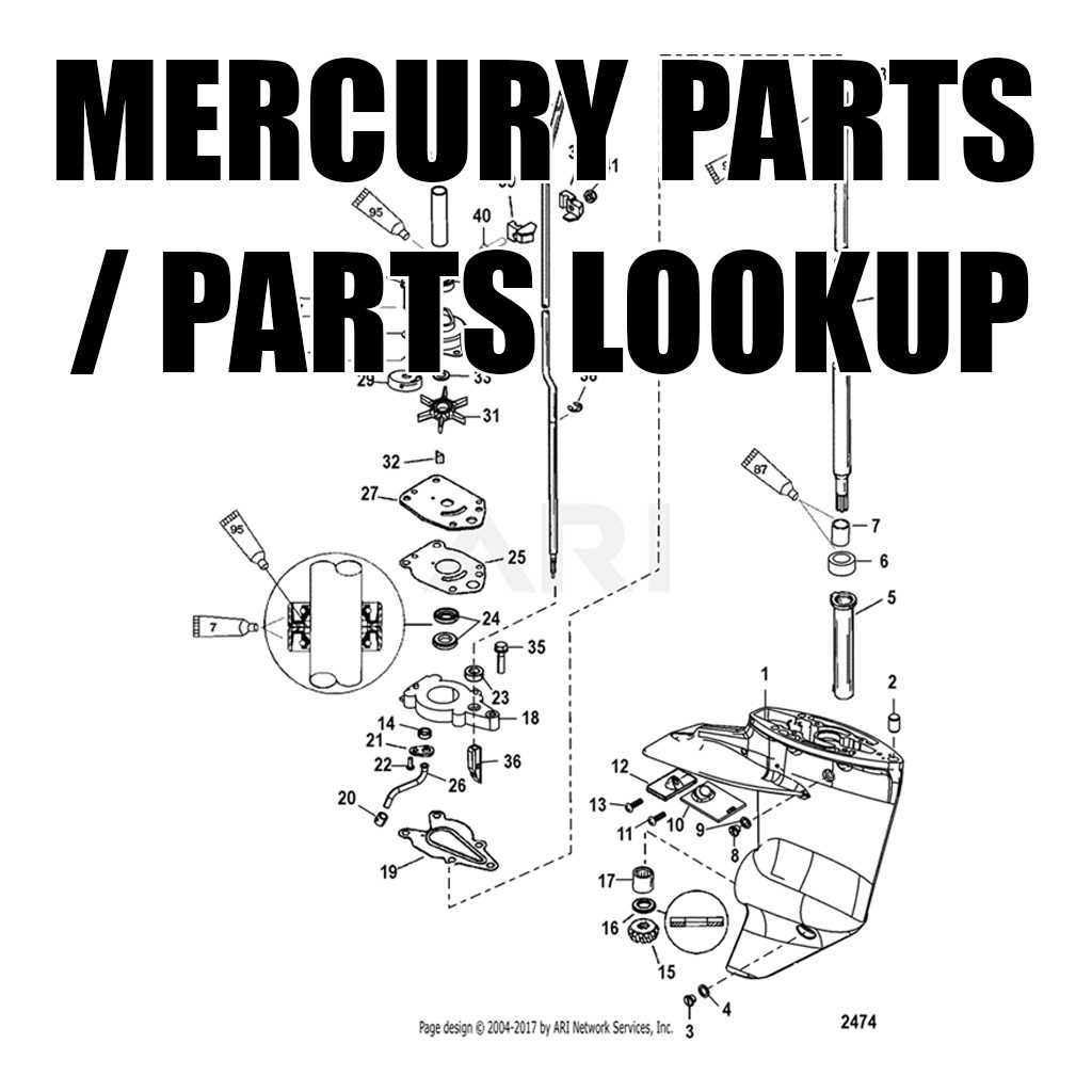 sterndrive parts diagram