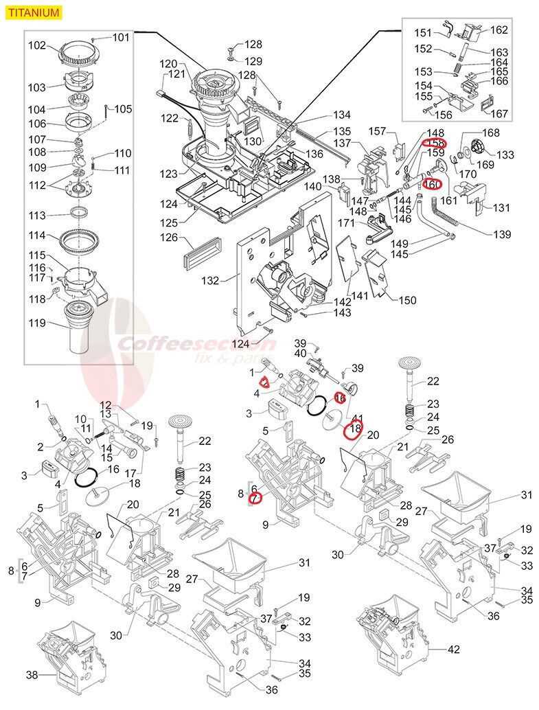 saeco incanto deluxe parts diagram