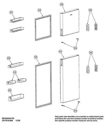 rv door parts diagram