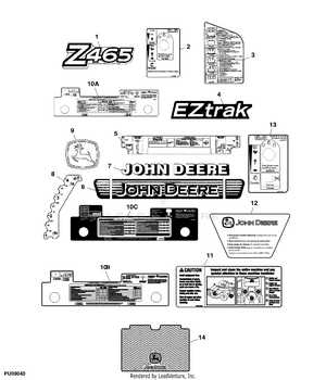 z465 parts diagram