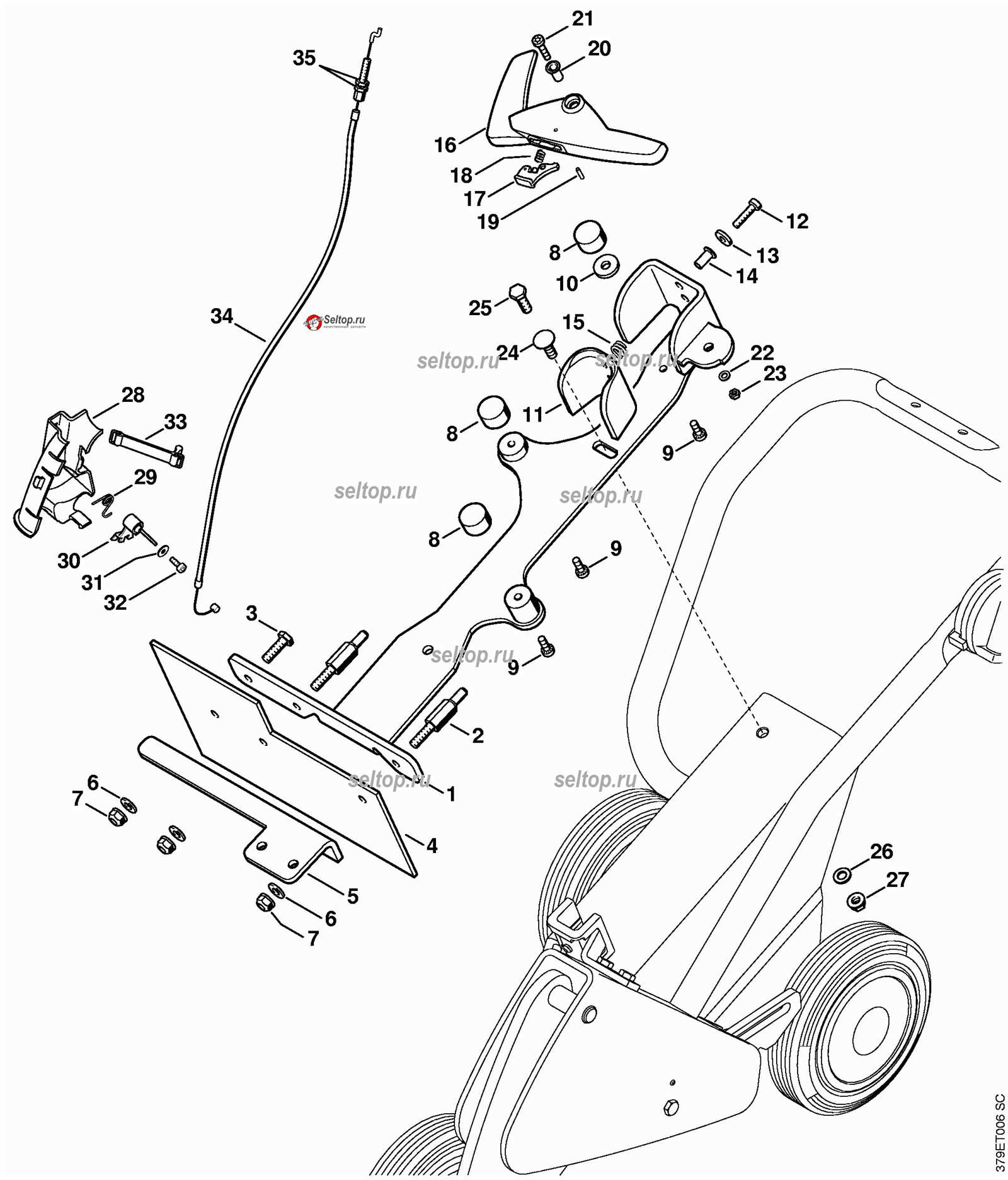 ts700 parts diagram