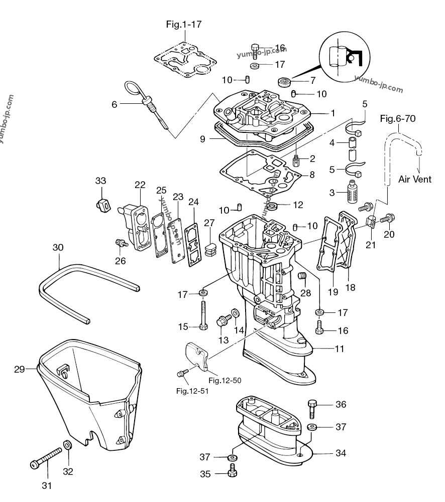 yamaha 30 hp outboard parts diagram