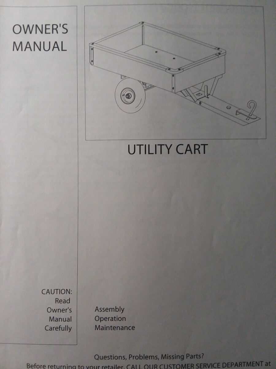 utility trailer parts diagram