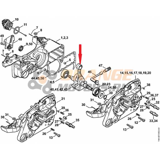 stihl chainsaw parts diagram