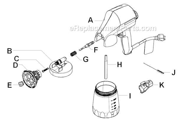 wagner paint sprayer parts diagram