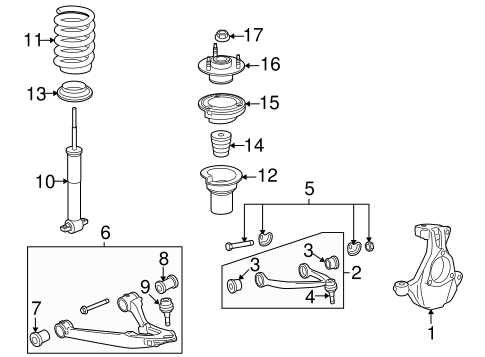 suspension part diagram