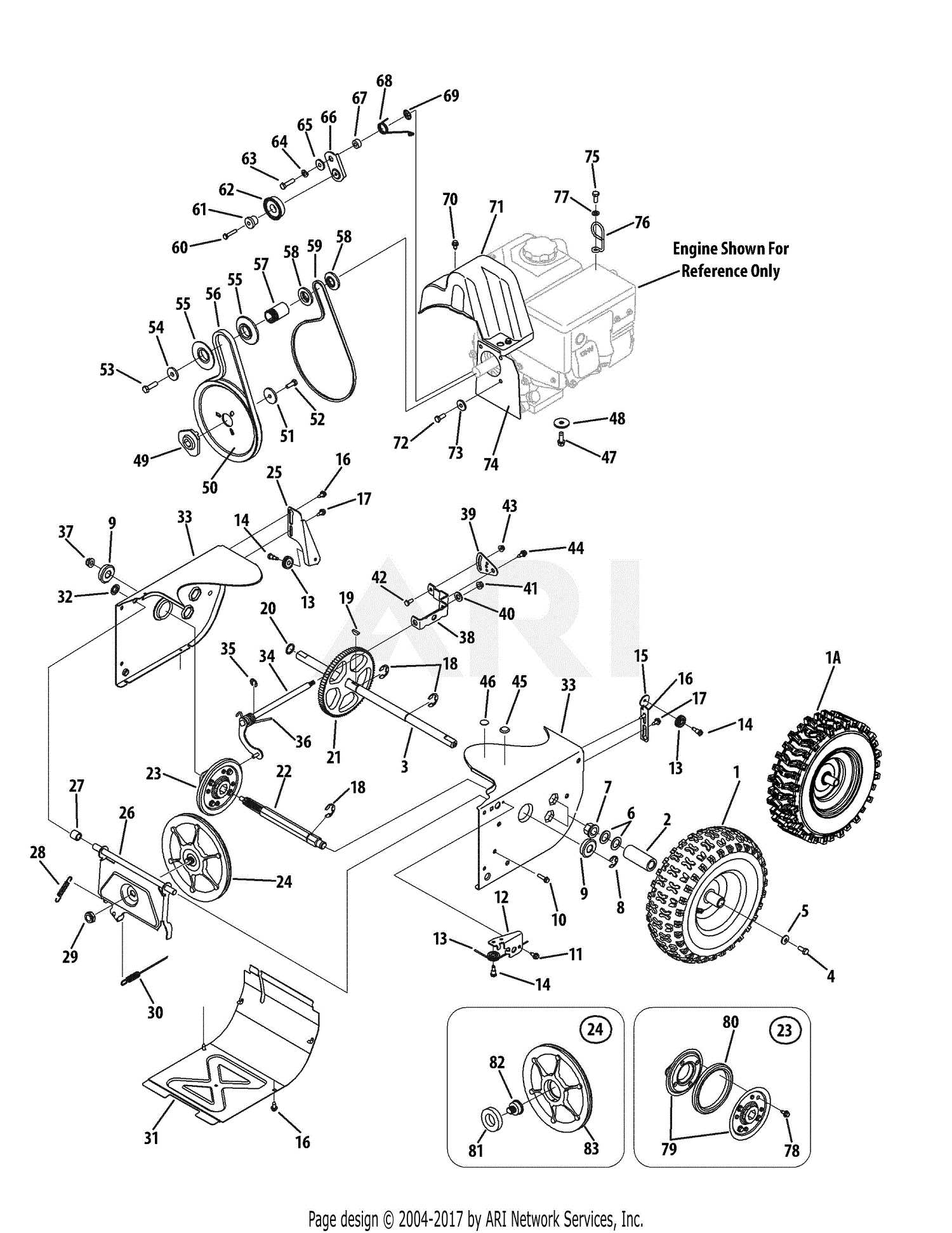 certified snowblower parts diagram