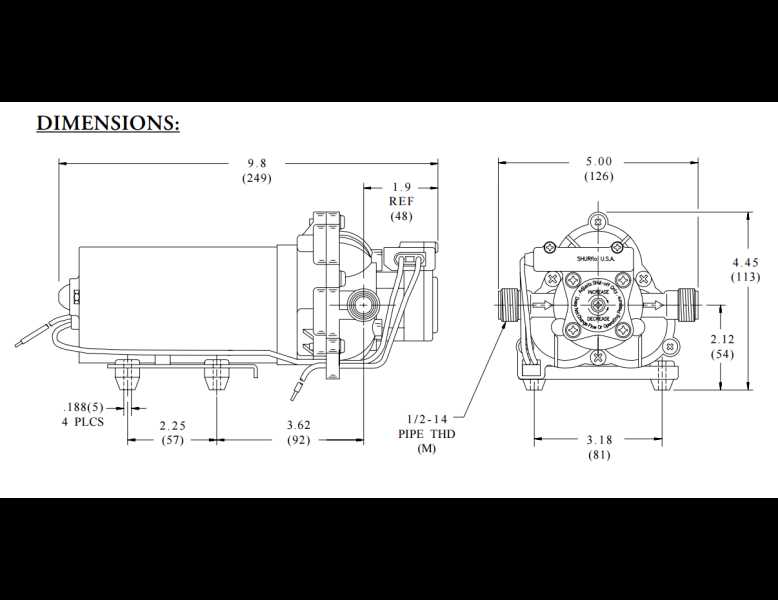 shurflo 2088 parts diagram