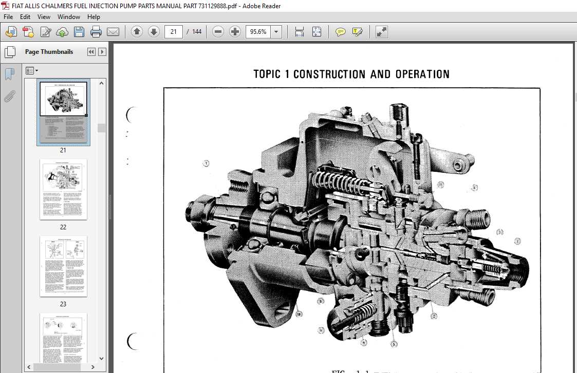 ve pump parts diagram