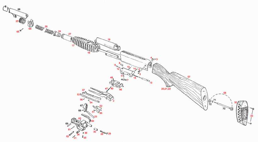 winchester sx4 parts diagram