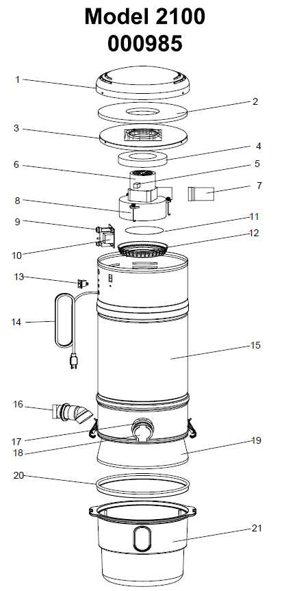 vactor 2100 parts diagram