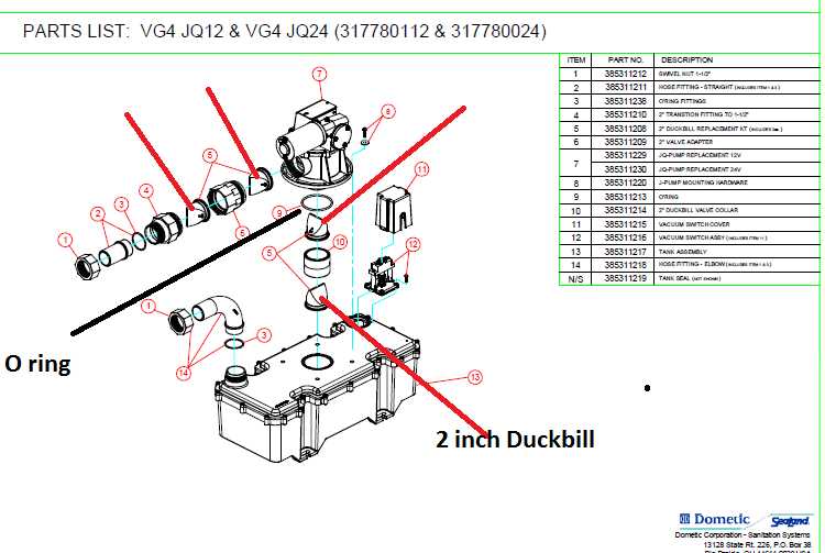 vacuflush parts diagram