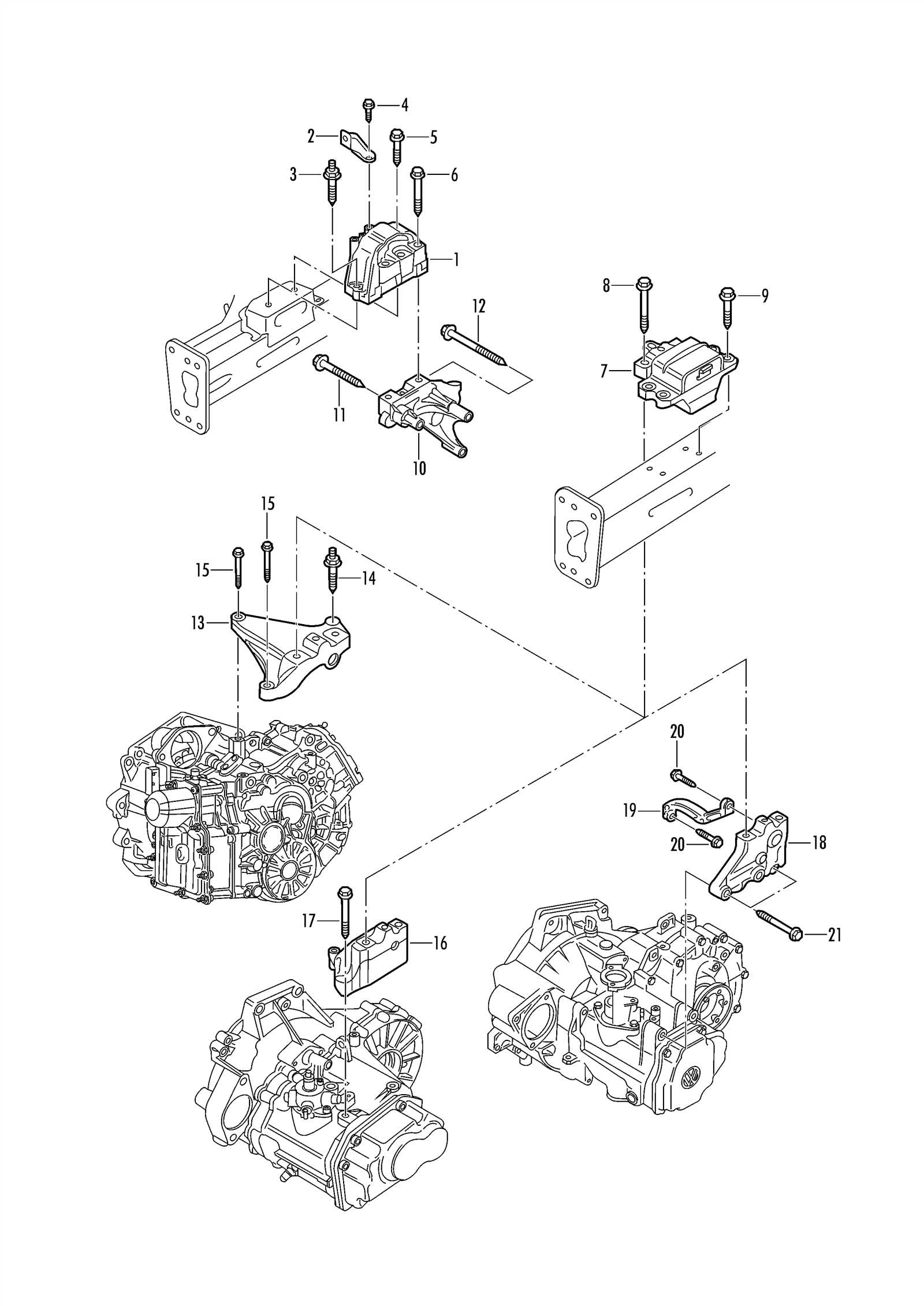 vag parts diagram