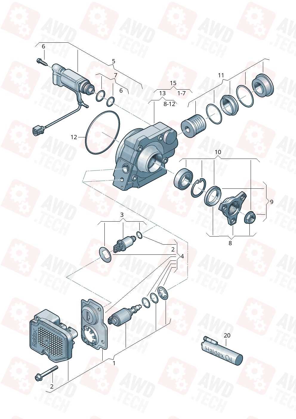 vag parts diagram