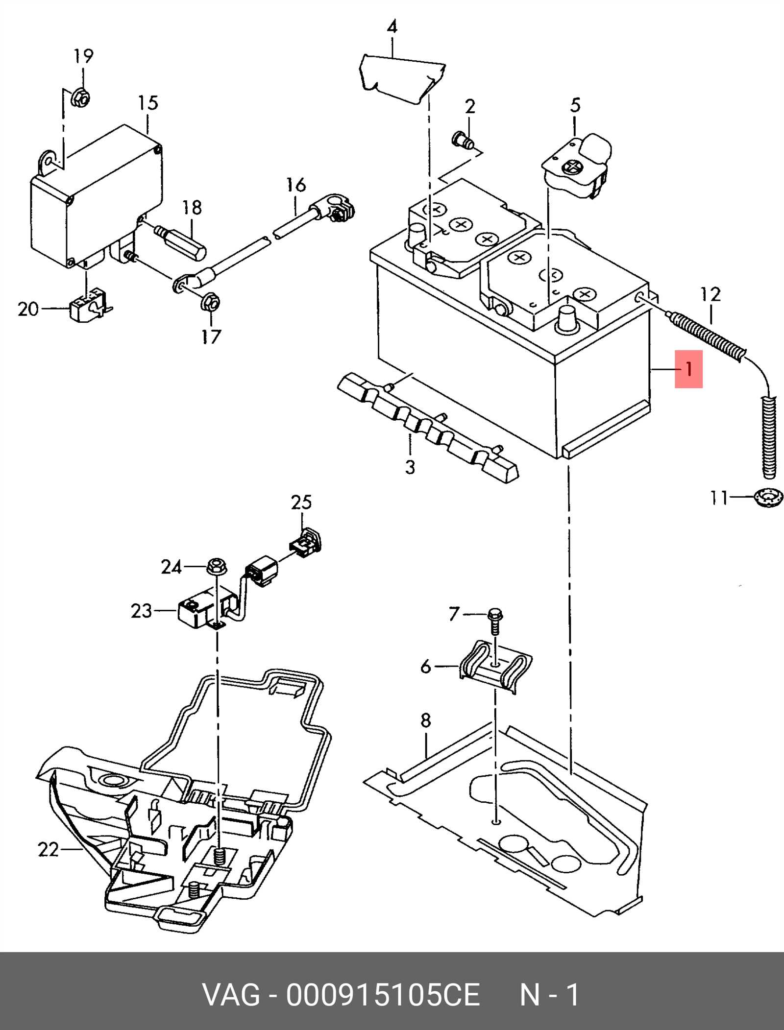 vag parts diagram