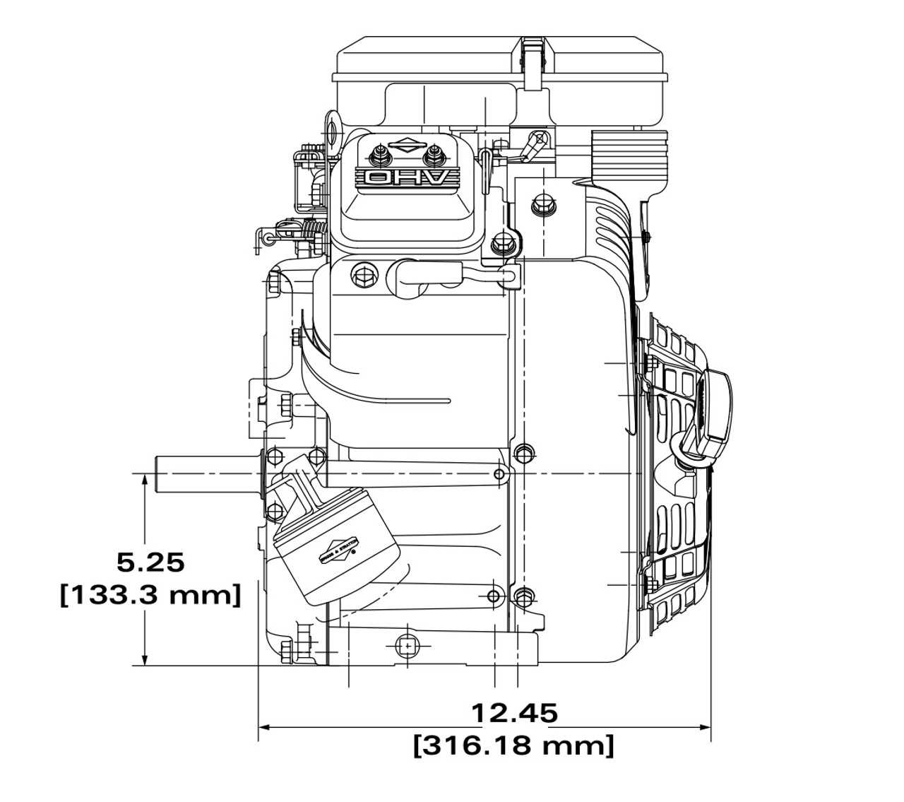 vanguard engine parts diagram