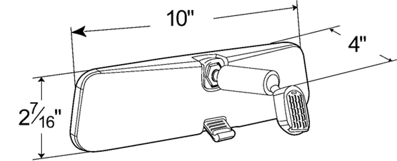 velvac mirror parts diagram