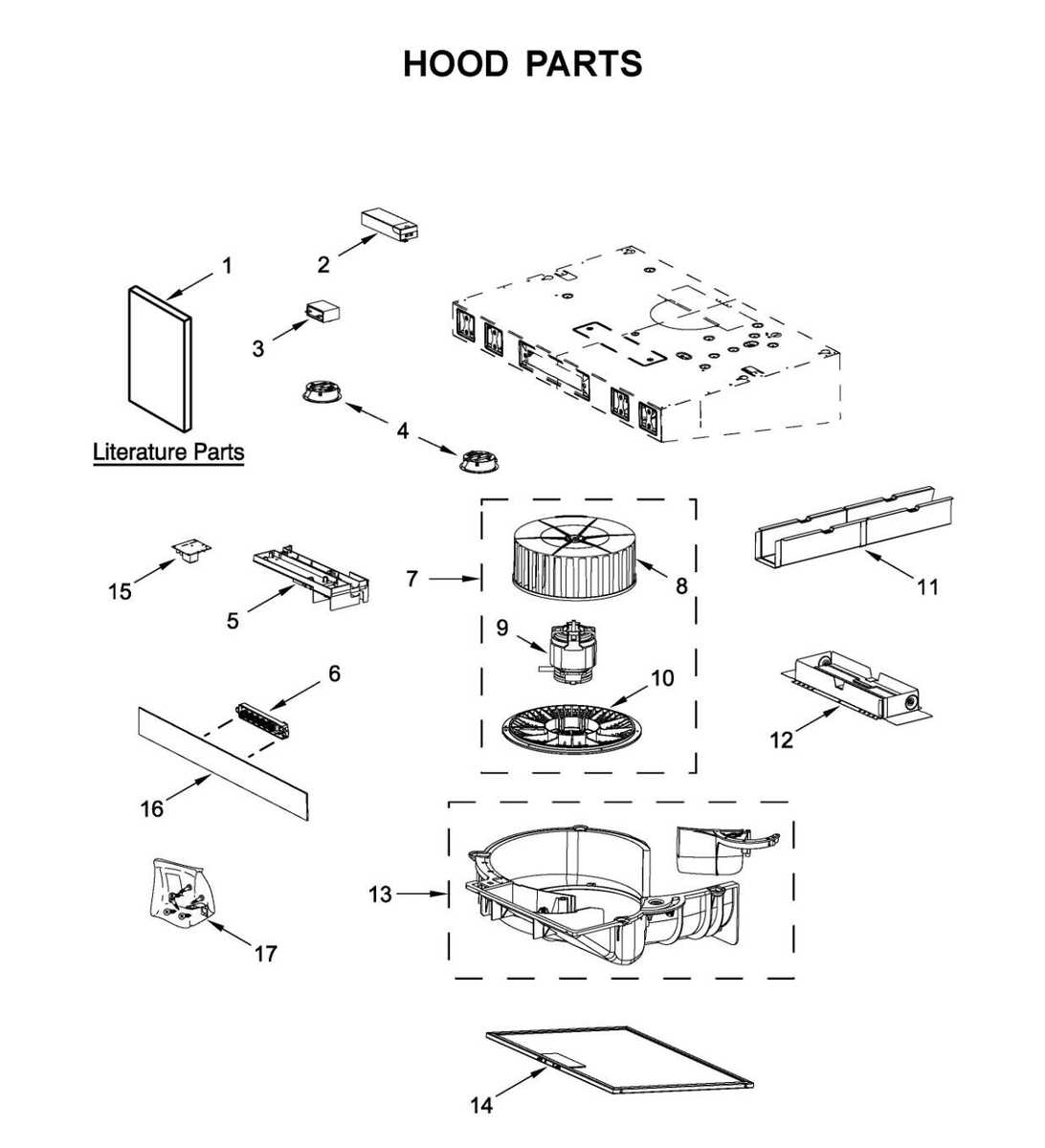 vent a hood parts diagram