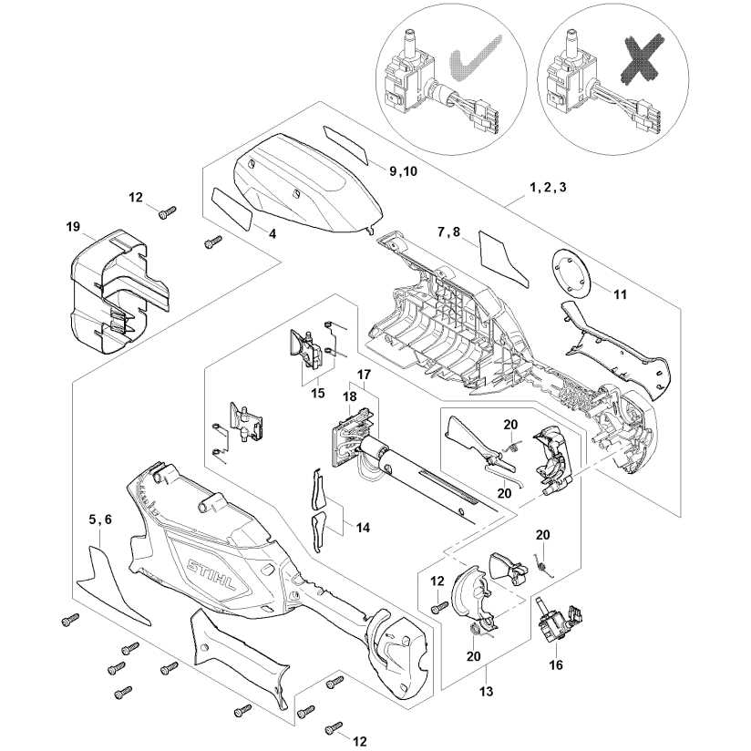 stihl hla 56 parts diagram