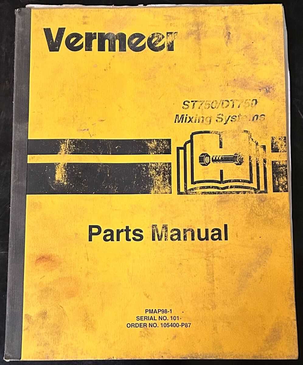 vermeer 1250 parts diagram