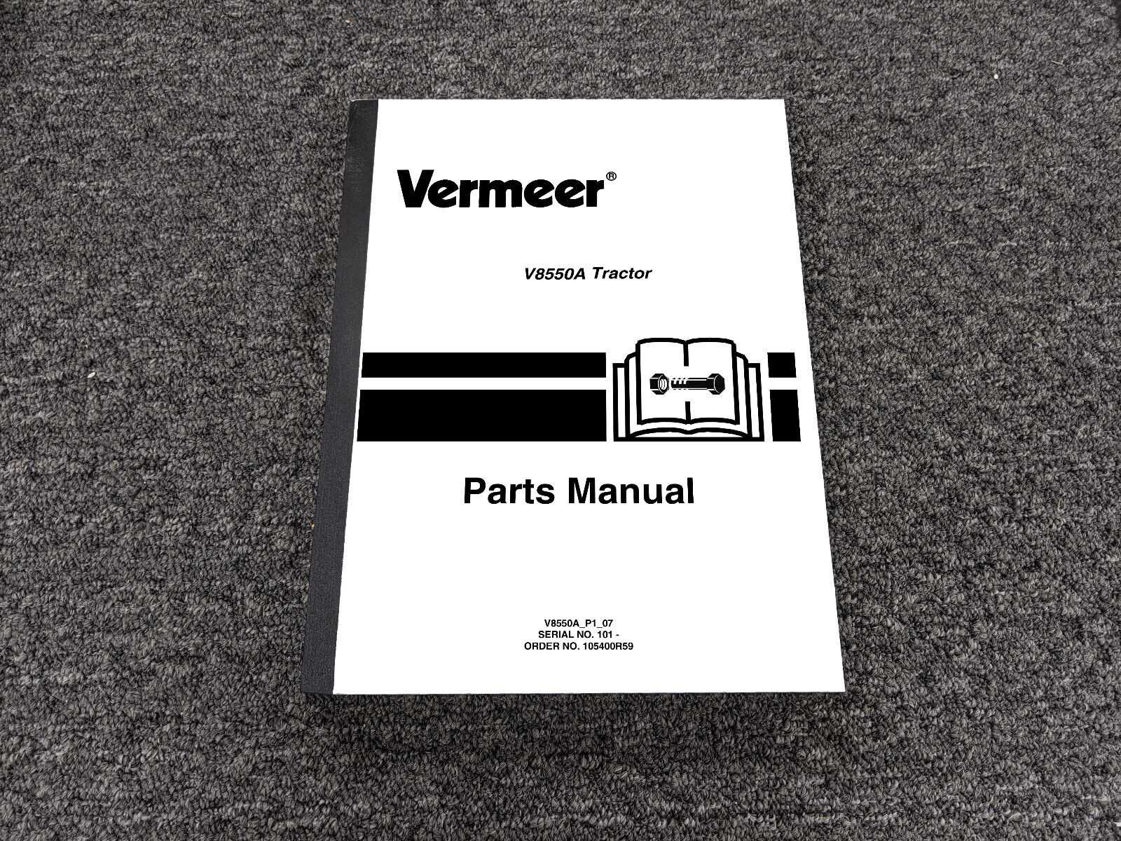 vermeer bc600xl parts diagram