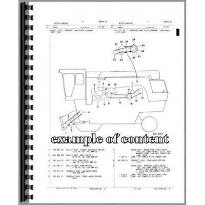 versatile 400 swather parts diagram