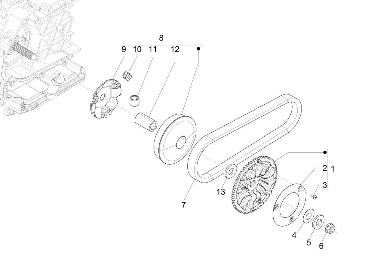 vespa lx 150 parts diagram