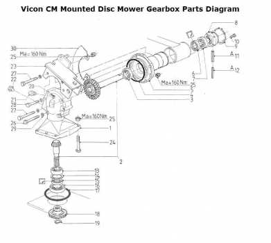 vicon spreader parts diagram