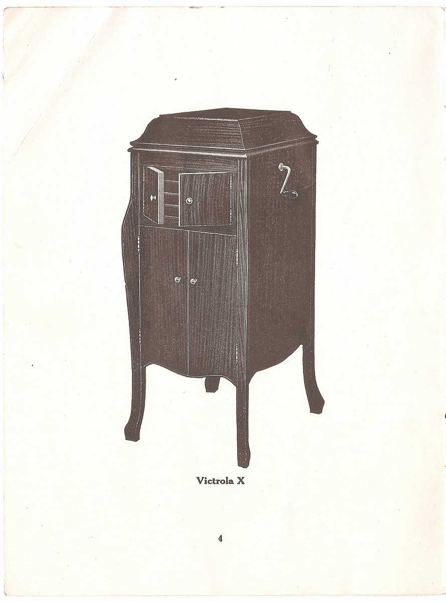 victrola parts diagram